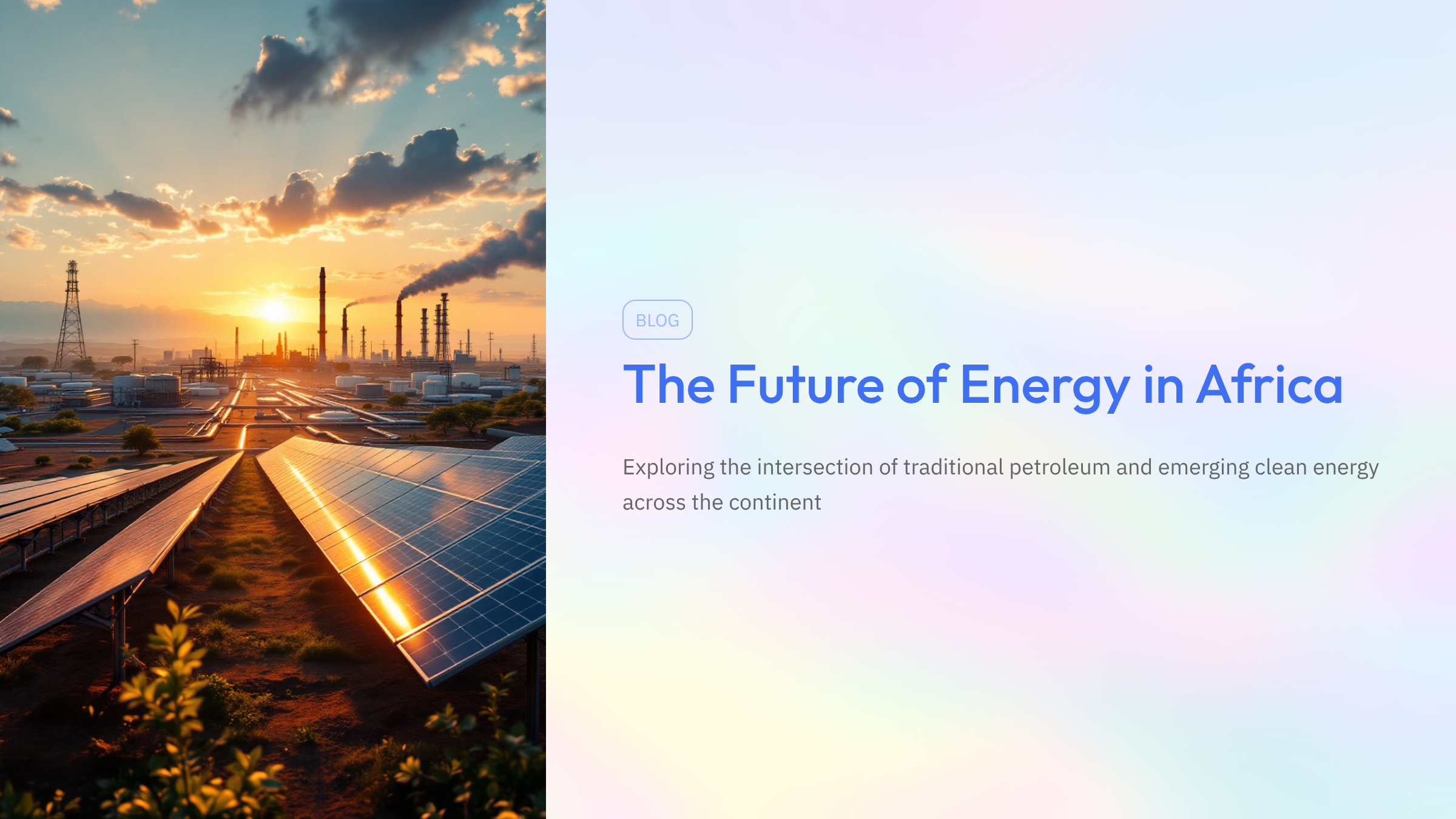 The Future of Energy in East Africa