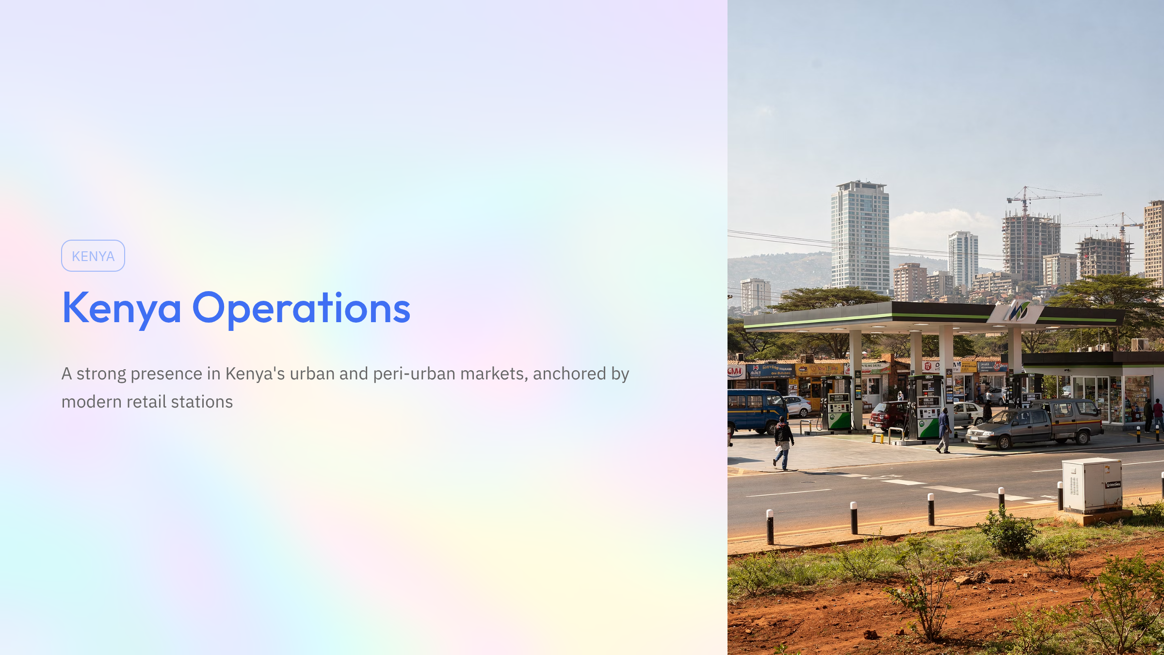 Fahaab Energy Kenya Station Network